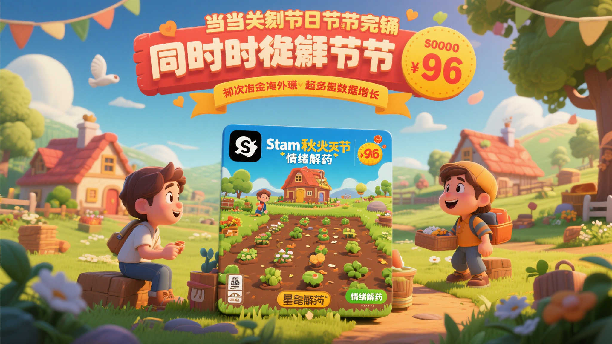 《星露谷》年度新高!24小时峰值人数突破15.7万 《星露谷》年度新高!24小时峰值人数突破15.7万