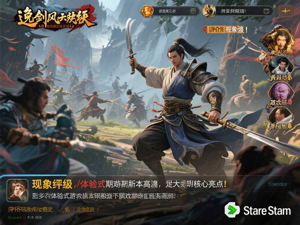 国产武侠力作《逸剑风云决》定档在即，Steam好评持续飙升！