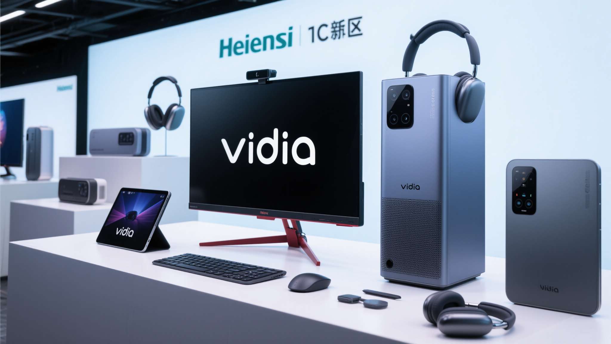 RGB-Mini LED显示器与智能投影领衔,海信&Vidda六大3C潮品重磅发布 RGB-Mini LED显示器与智能投影领衔,海信&Vidda六大3C潮品重磅发布